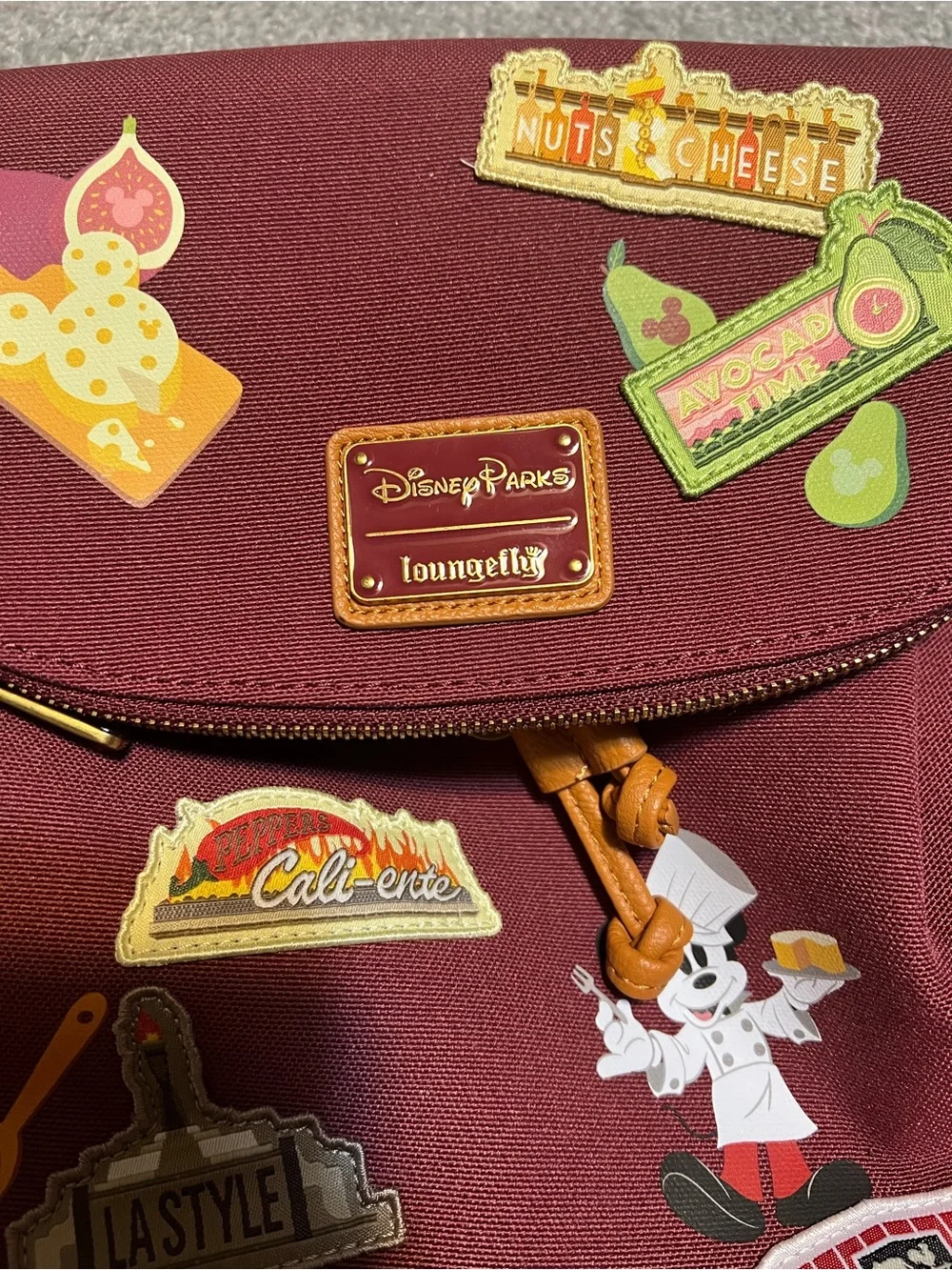 Disney Parks Loungefly Food & Festival Backpack